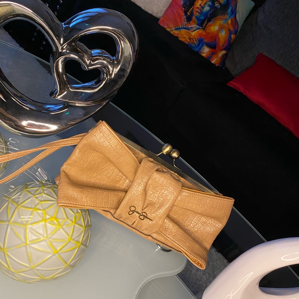 Jessica Simpson Clutch Bow purse
